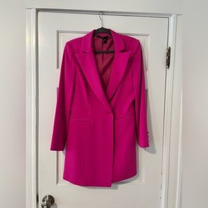 Size 10 Jay Godfrey hot pink Ace Blazer Dress